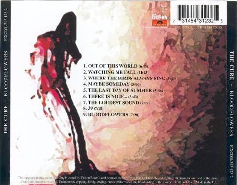 Bloodflowers - Cure, The (CD - 64) music collectible [Barcode 075596223621] - Main Image 2