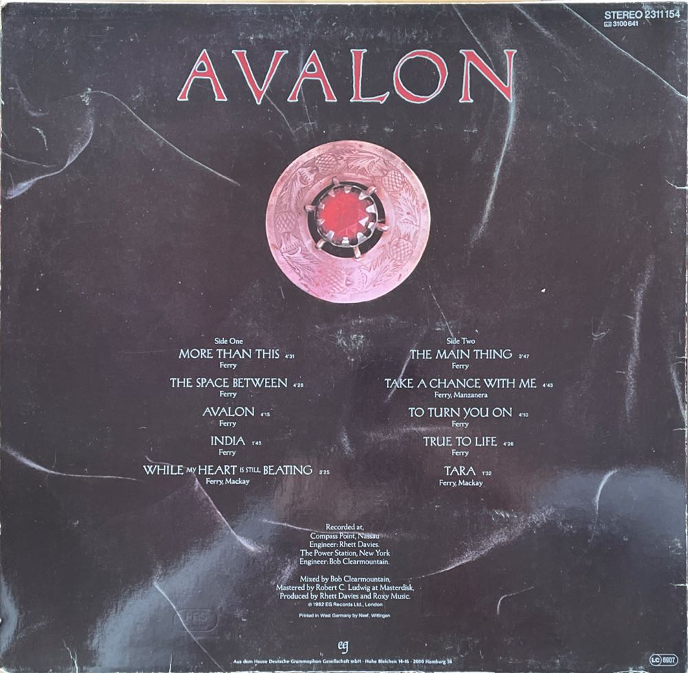 Avalon - Roxy Music (CD) music collectible [Barcode 4988006795990] - Main Image 2
