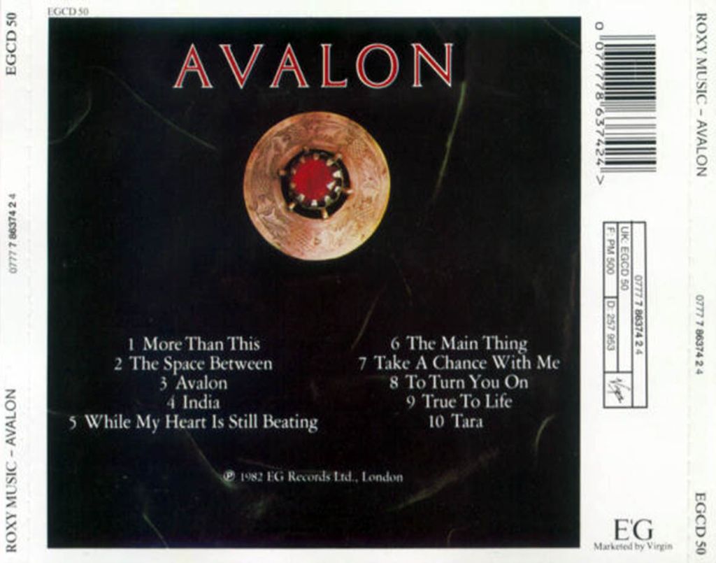 Avalon - Roxy Music (7”) music collectible - Main Image 2