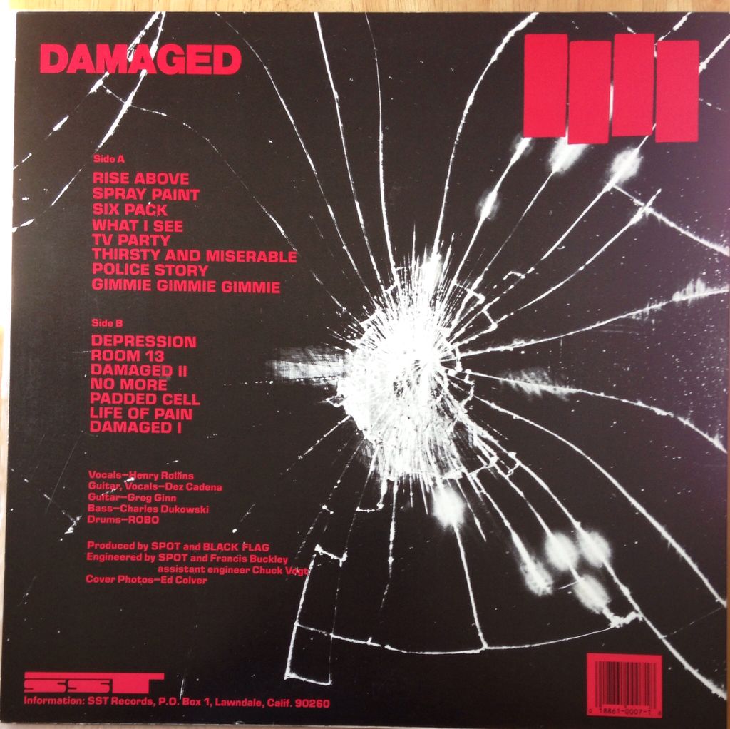 Damaged - Black Flag (AAC) music collectible - Main Image 2