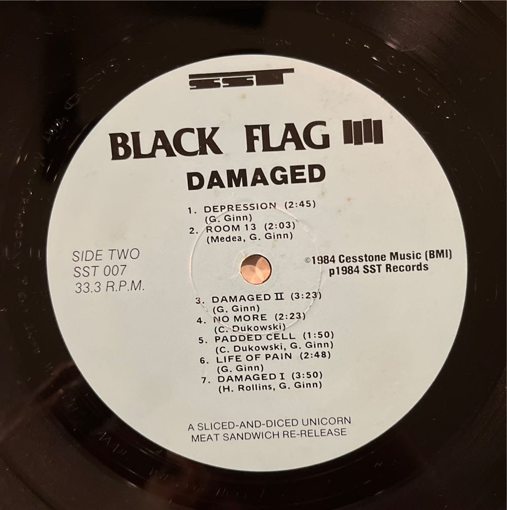 Damaged - Black Flag (AAC) music collectible - Main Image 4