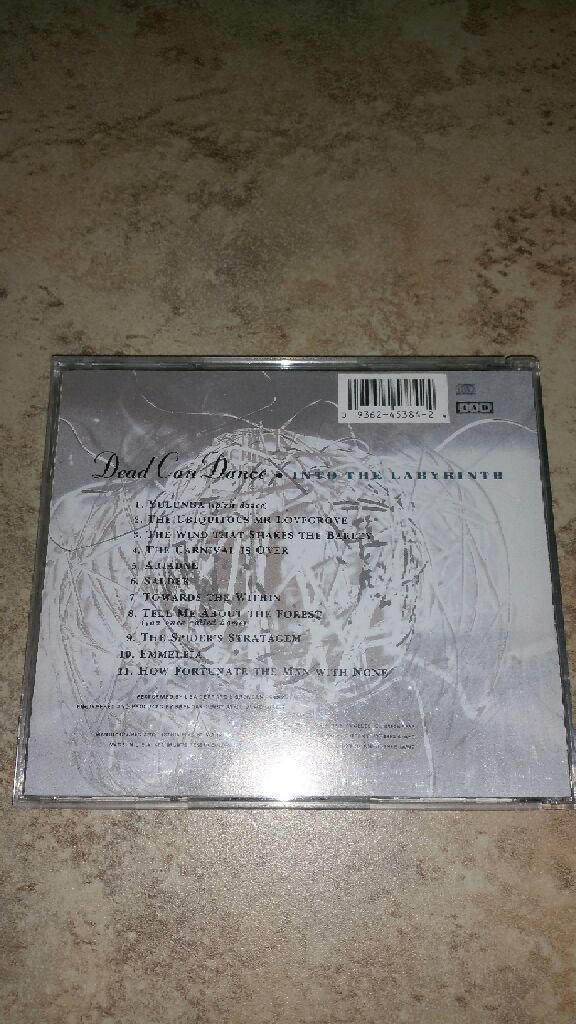 Into The Labyrinth - Dead Can Dance (CD) music collectible [Barcode 093624538424] - Main Image 2