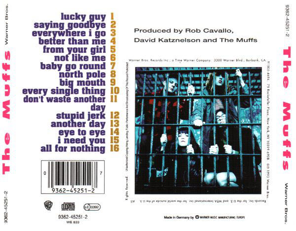 The Muffs - Muffs, The (CD) music collectible [Barcode 093624525127] - Main Image 2