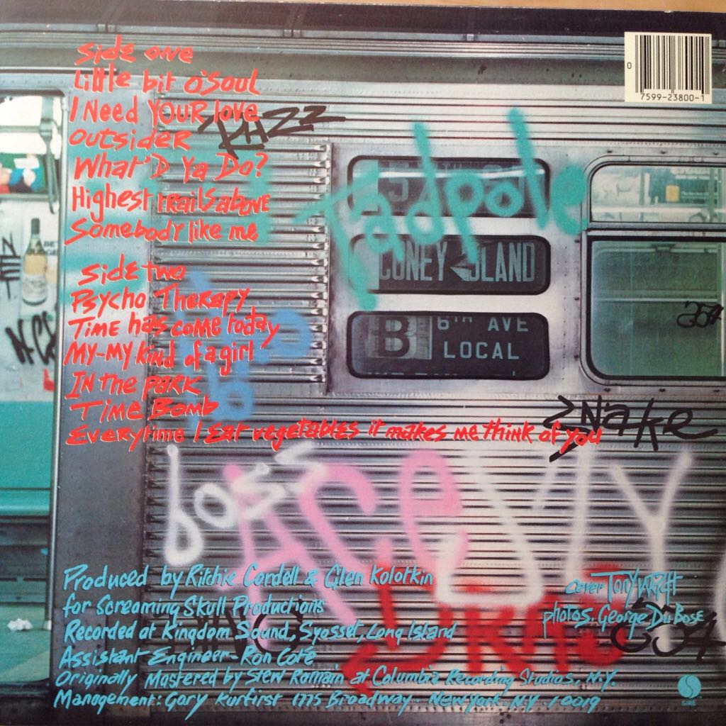 Subterranean Jungle - Ramones (12” - 33) music collectible [Barcode 075992380010] - Main Image 2