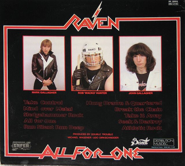 All for One - Raven (12”) music collectible [Barcode 670211509724] - Main Image 2