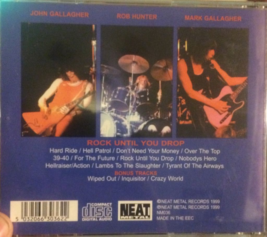 Rock Until You Drop - Raven (CD) music collectible [Barcode 5032066303622] - Main Image 2