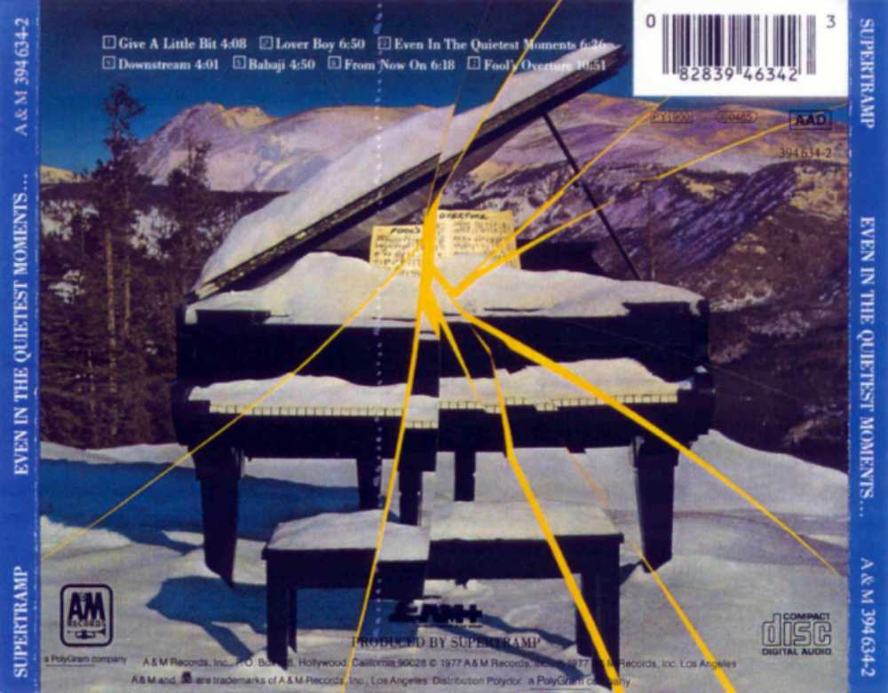 Even In The Quietest Moments - Supertramp (12”) music collectible - Main Image 2