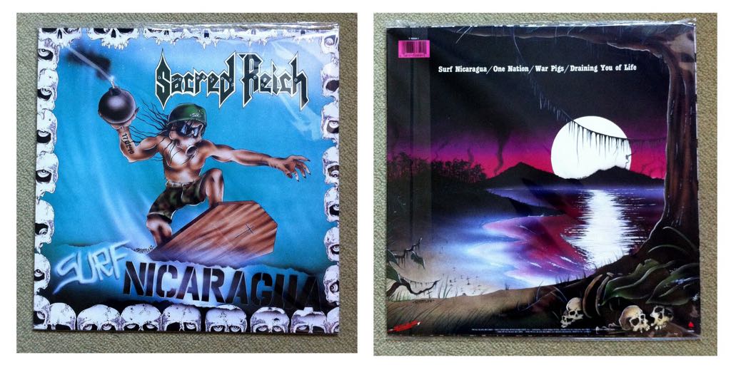 Surf Nicaragua - Sacred Reich (CD - 26) music collectible [Barcode 720616118929] - Main Image 2
