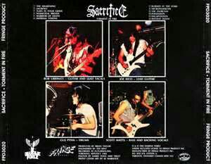 Torment In Fire - Sacrifice (CD) music collectible [Barcode 7898335601800] - Main Image 2