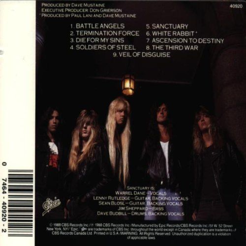 Refuge Denied - Sanctuary (CD - 38:42) music collectible [Barcode 074644092028] - Main Image 2