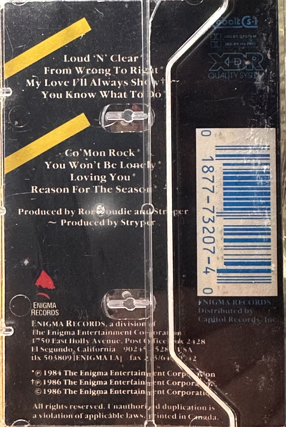 1986(b) The Yellow and Black Attack - Stryper (12”) music collectible - Main Image 4