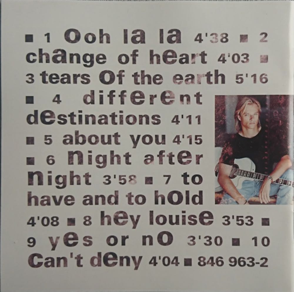 Rock n Heart - Hallyday, David (CD) music collectible [Barcode 723927520429] - Main Image 3