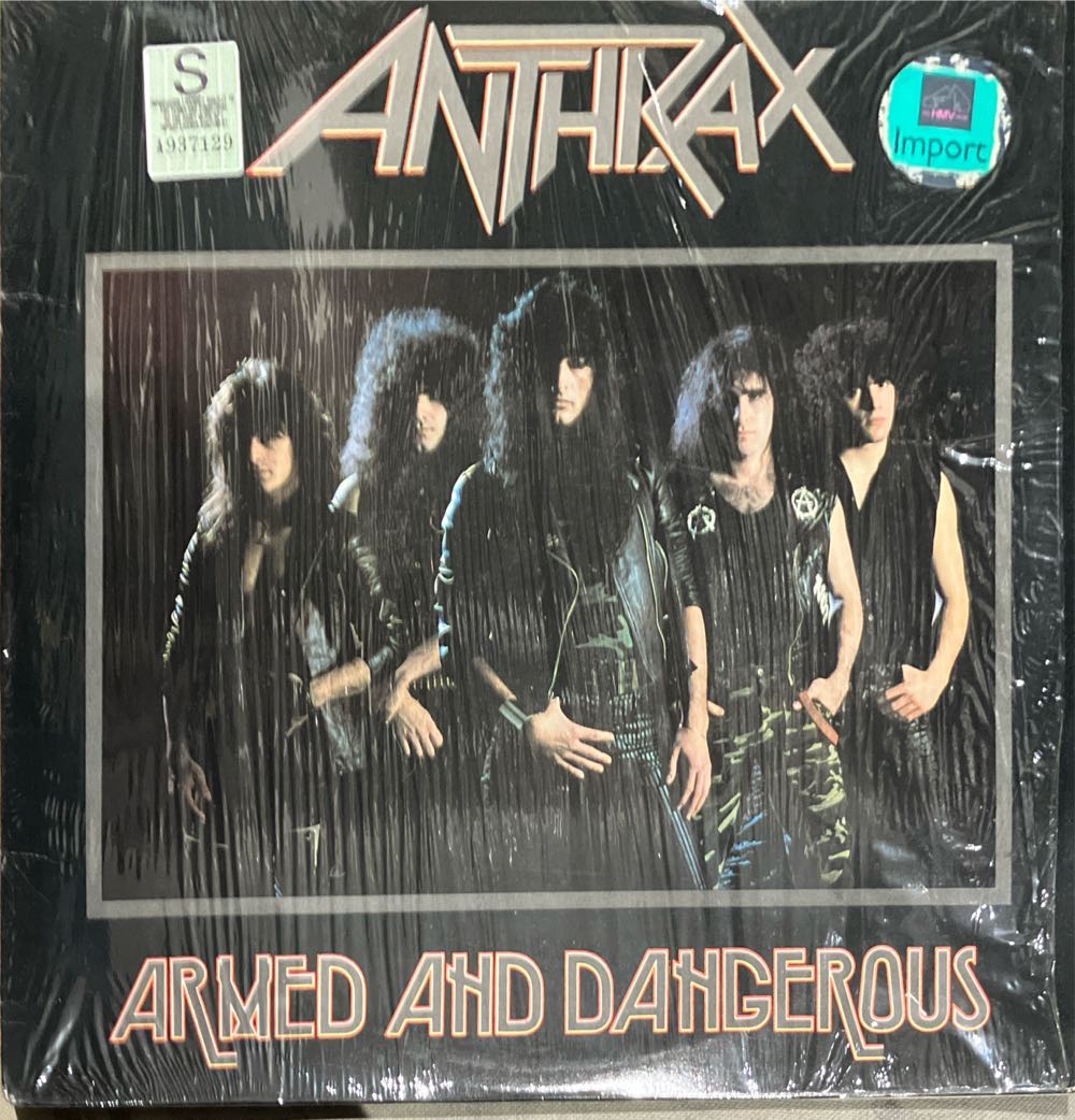 Armed And Dangerous Picture Disc - Anthrax (12”) music collectible - Main Image 3