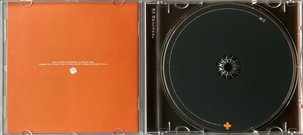 + - Ed Sheeran (CD - 4759) music collectible [Barcode 825646634422] - Main Image 4