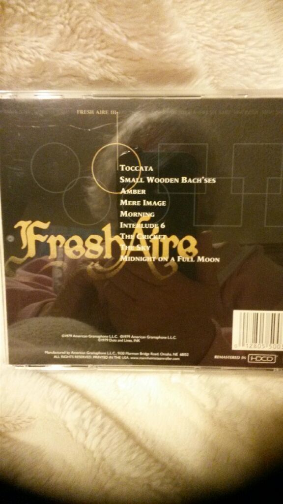 CD : Fresh Aire III - Summer - Mannheim Steamroller (HDCD - 34) music collectible [Barcode 012805500326] - Main Image 2