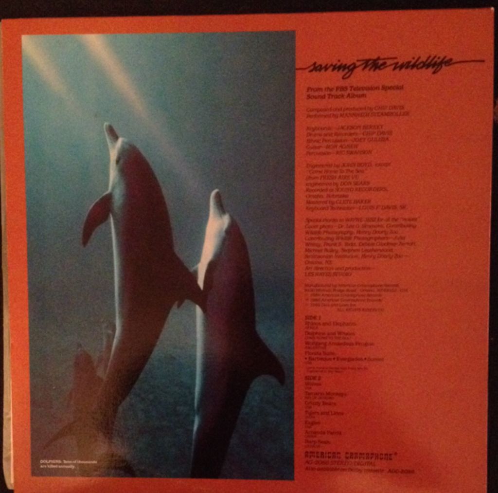 Saving The Wildlife - Mannheim Steamroller (12”) music collectible - Main Image 2