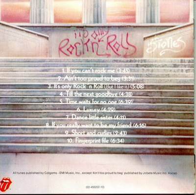 Its Only Rock N Roll - Rolling Stones, The (CD - 48) music collectible [Barcode 724383952229] - Main Image 2