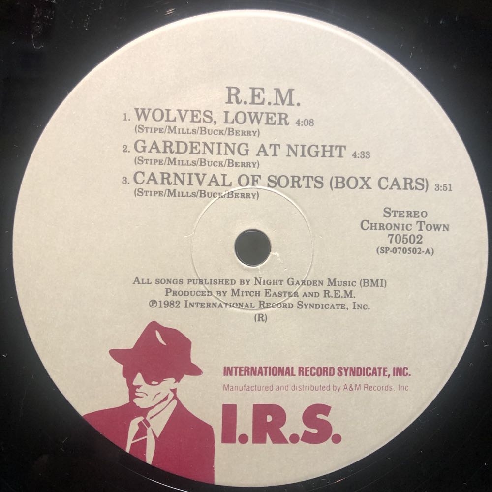 Chronic Town - R.E.M. (12” - 21) music collectible [Barcode 044797050213] - Main Image 3