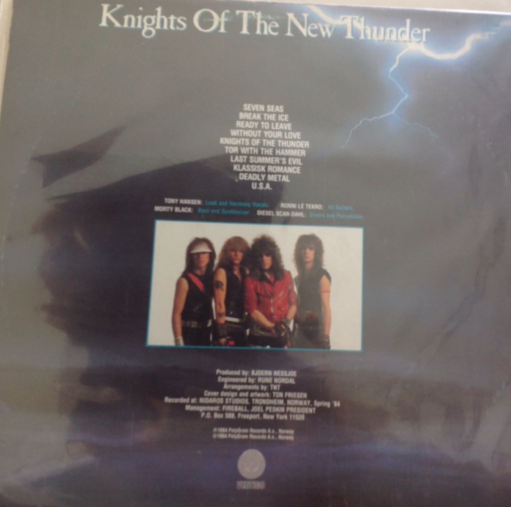 Knights Of The New Thunder - TNT (12”) music collectible - Main Image 2