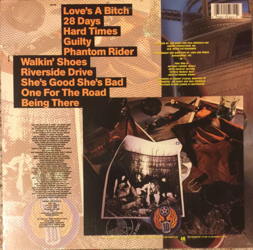 Surprise Attack - Tora Tora (12”) music collectible [Barcode 075021526112] - Main Image 2