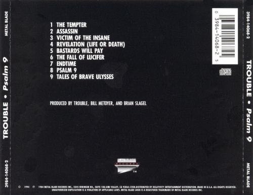 Psalm 9 - Trouble (12”) music collectible [Barcode 039841406825] - Main Image 2