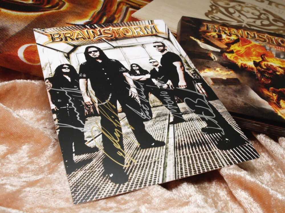 On The Spur Of The Moment - Brainstorm (CD - 45) music collectible [Barcode 884860043625] - Main Image 3