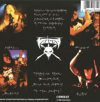 RRROOOAAARRR - Voivod (12” - 38) music collectible [Barcode 4050538214437] - Main Image 3