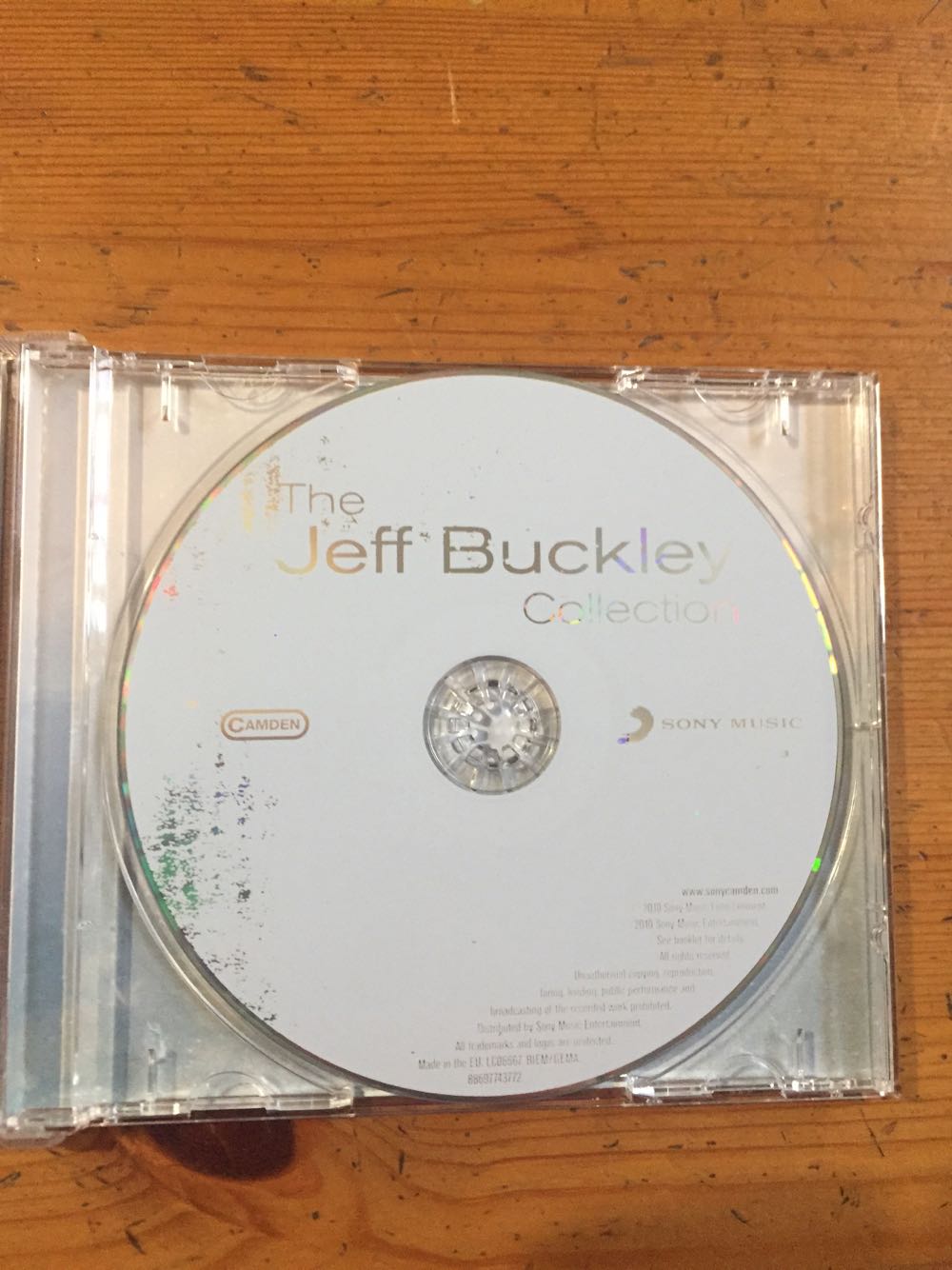 Collection - Jeff Buckley (CD) music collectible [Barcode 886977437724] - Main Image 2