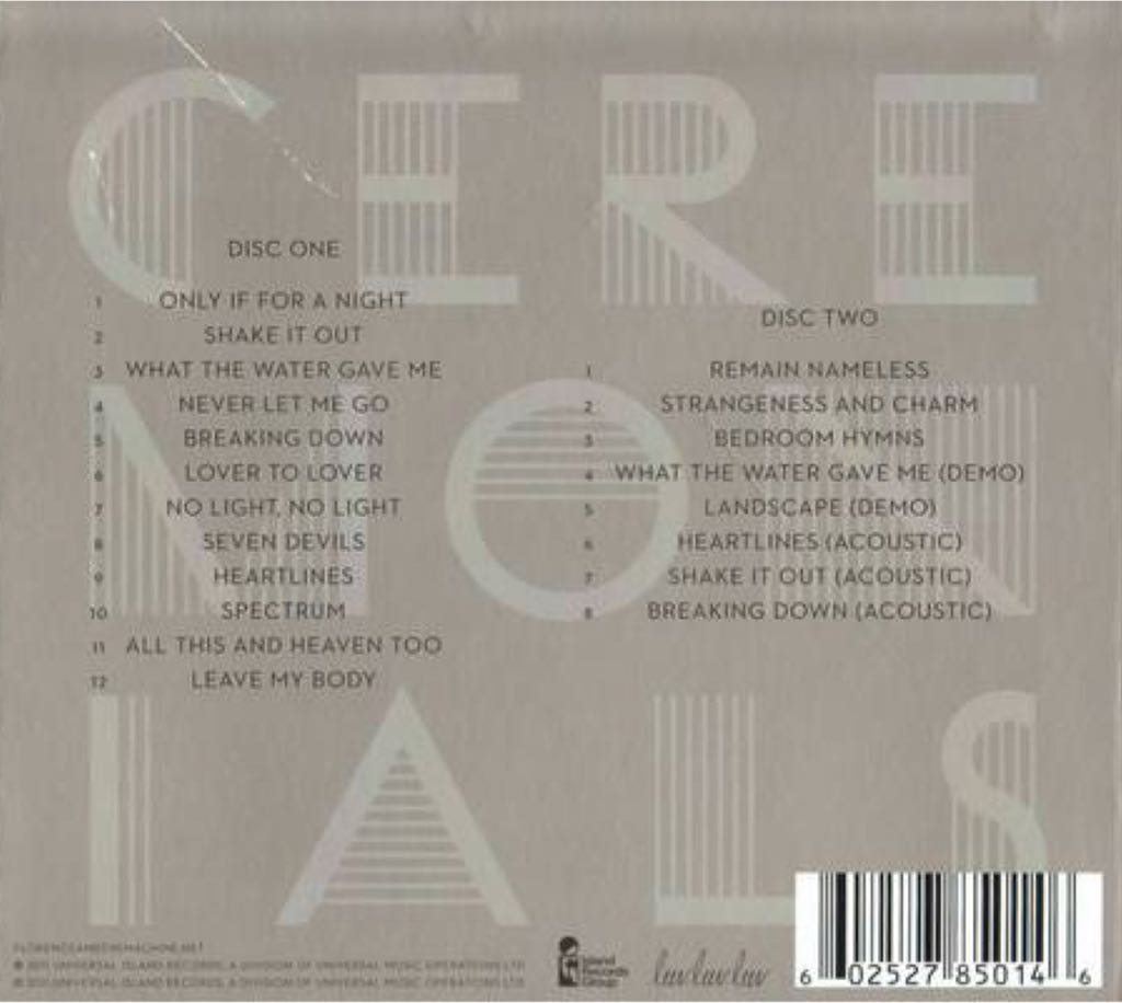Ceremonials (Deluxe Edition) - Florence + The Machine (CD - 58) music collectible [Barcode 602527850146] - Main Image 2