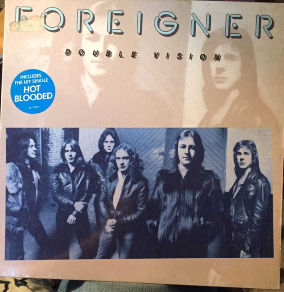 Double Vision - Foreigner (12”) music collectible - Main Image 1