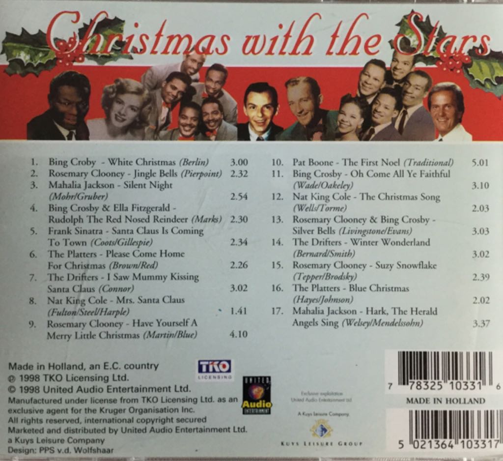 Toys for Tots: Christmas Stars - Various (CD - 50) music collectible [Barcode 778325103316] - Main Image 2