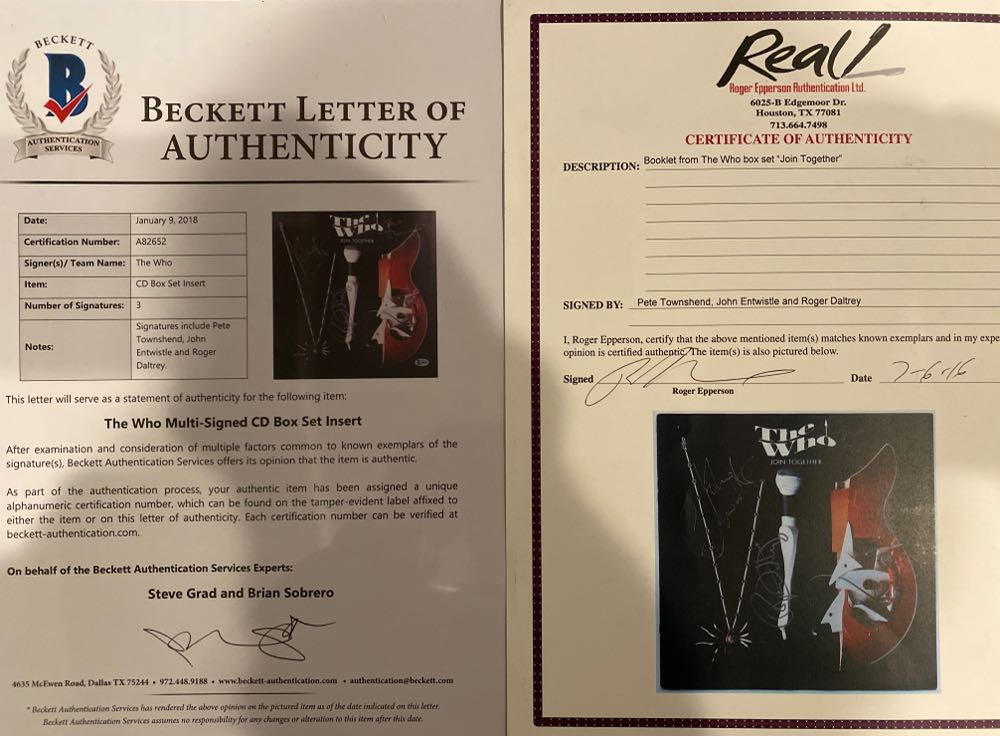 Join Together - Who, The (CD) music collectible [Barcode 076731950129] - Main Image 3