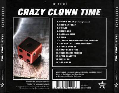 Crazy Clown Time - David Lynch (CD) music collectible [Barcode 5050954259226] - Main Image 2