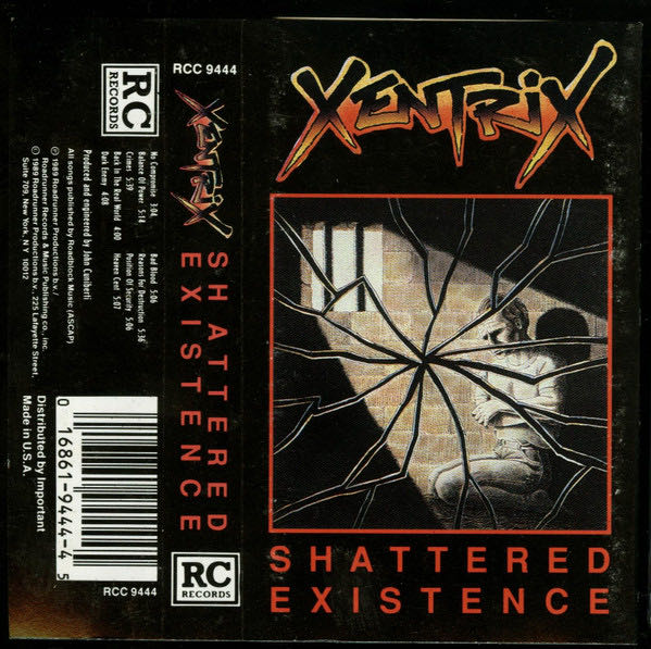 Shattered Existence - Xentrix (MP3 - 44) music collectible [Barcode 016861944421] - Main Image 2