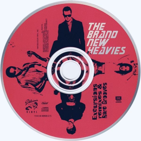 Excursions • Remixes & Rare Grooves - Brand New Heavies, The (Cassette) music collectible [Barcode 724383553525] - Main Image 4