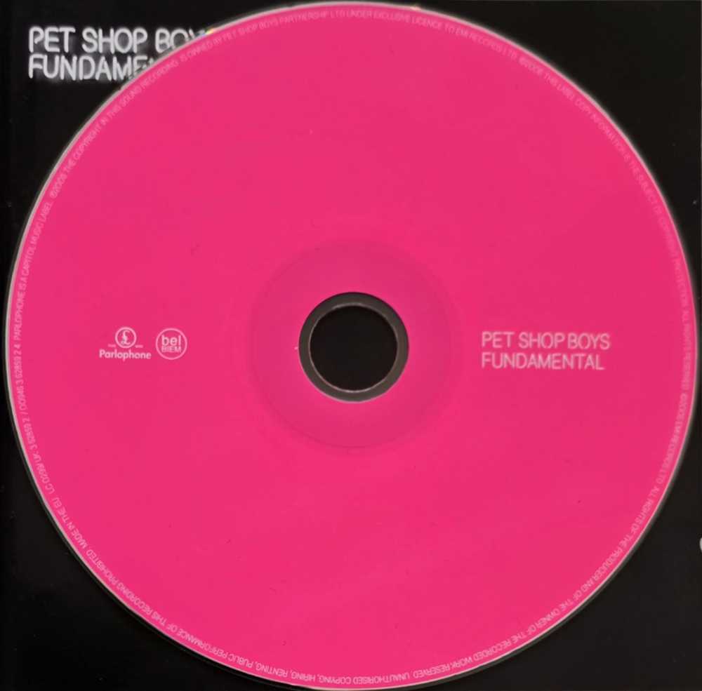 Fundamental - Pet Shop Boys (CD - 48395026) music collectible [Barcode 094636285924] - Main Image 3