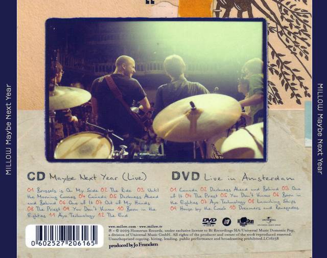 Maybe Next Year - Milow (CD) music collectible [Barcode 742451031027] - Main Image 2