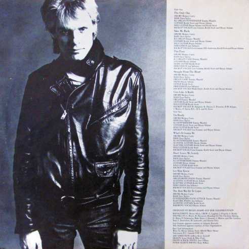 Cuts Like A Knife - Bryan Adams (CD - 37) music collectible [Barcode 082839491921] - Main Image 4