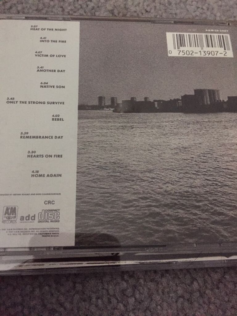 Into The Fire - Adams, Bryan (CD) music collectible - Main Image 2