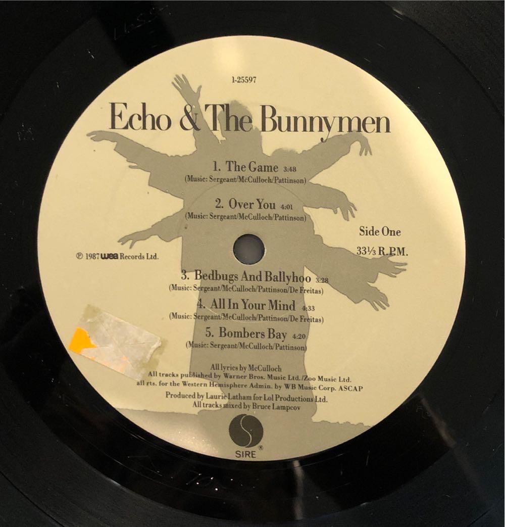 Echo & The Bunnymen - Echo & The Bunnymen (12”) music collectible - Main Image 3