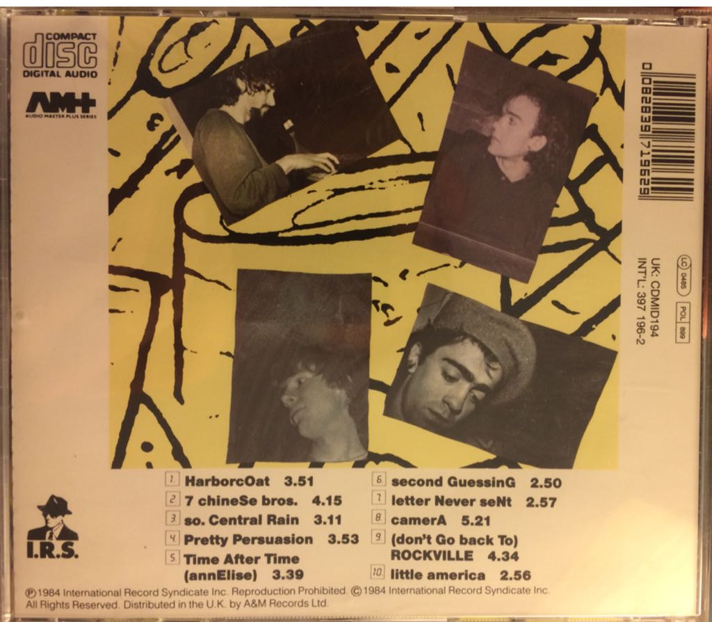 Reckoning - R.E.M. (12”) music collectible [Barcode 082839719629] - Main Image 2