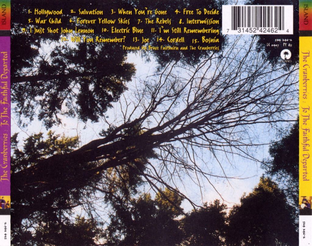 To the Faithful Departed(open) - Cranberries, The (CD - 52) music collectible [Barcode 731452423429] - Main Image 2