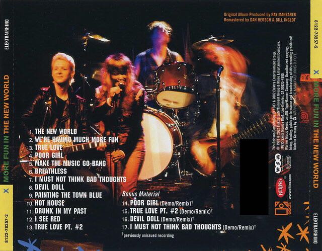 More Fun In The New World - X (CD) music collectible - Main Image 2