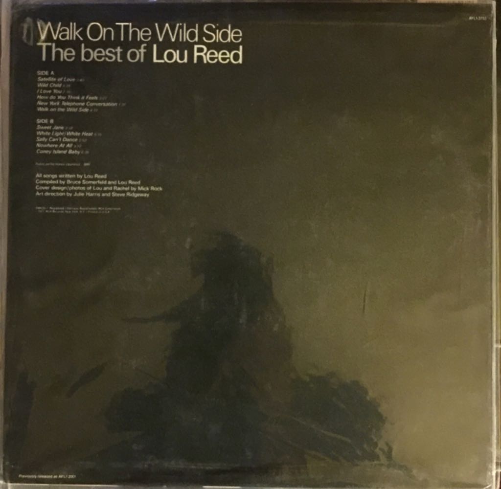 Walk on the Wild Side: The Best Of Lou Reed - Reed, Lou (12” - 41) music collectible - Main Image 2