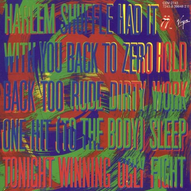 Dirty Work - The Rolling Stones (12” - 40) music collectible - Main Image 2