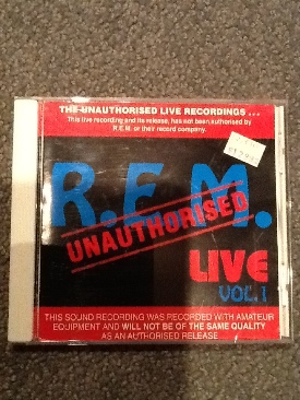 Unauthorised Live Vol. 1 - R.E.M. (CD) music collectible [Barcode 766111201711] - Main Image 1