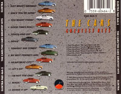 Greatest Hits - Cars, The (12”) music collectible - Main Image 2