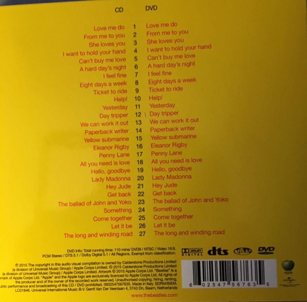 1 - Beatles, The (CD/DVD) music collectible - Main Image 2