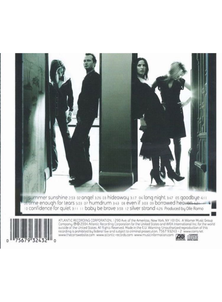 Borrowed Heaven - Corrs, The (CD - 46) music collectible [Barcode 075678367021] - Main Image 2