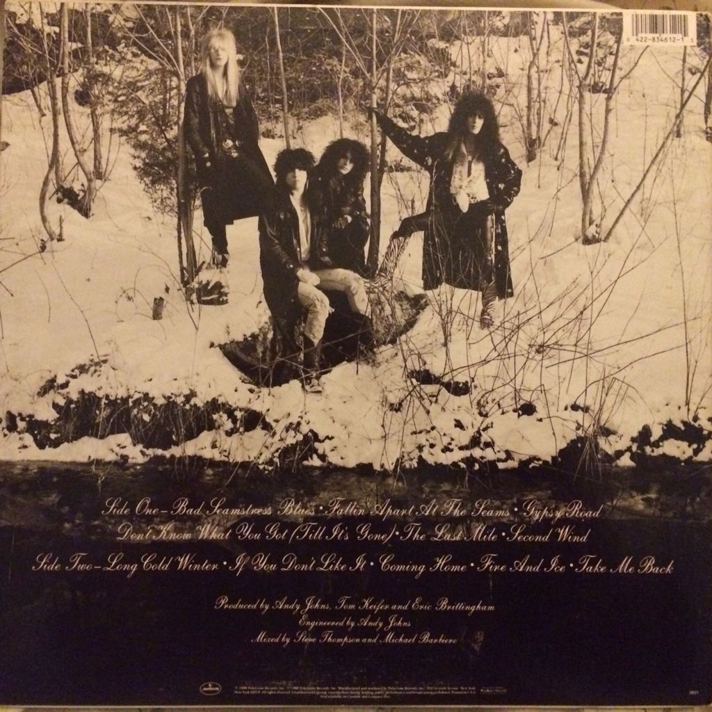 Long Cold Winter - Cinderella (CD - 43:51) music collectible [Barcode 042283461215] - Main Image 2